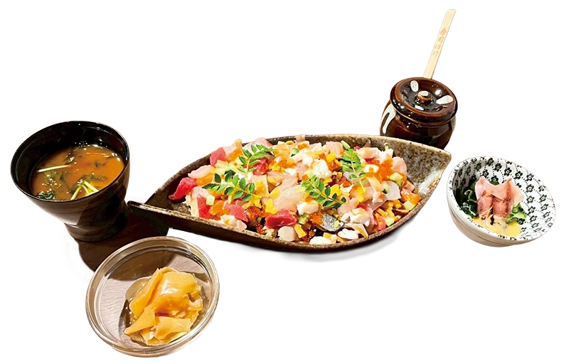 熟成寿司酒場～魚魚魚～　ランチ　熟成うなぎちらし